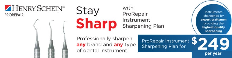 Keep Your Dental Instruments Sharp with ProRepair Instrument Sharpening Plan