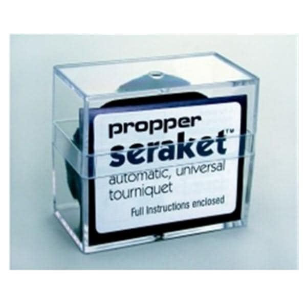 Seraket Compressing Device Tourniquet Cloth 24" Blue LF Bckl Rsbl Ea