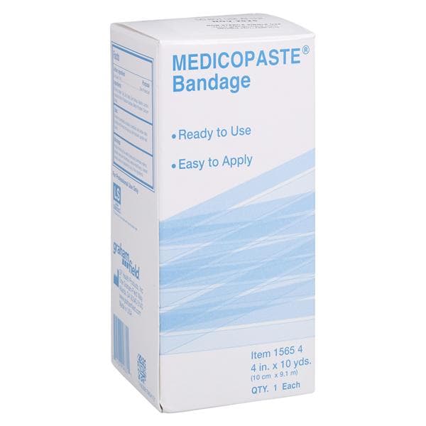 Medico Unna Boot Bandage Zinc Paste 4"x10yd Ea