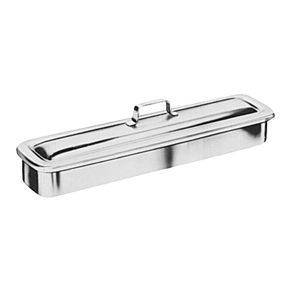 Catheter Instrument Tray 17x4x2-1/8" Stainless Steel Ea