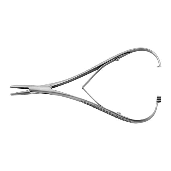 Needle Holder Mathieu Standard Stainless Steel 5.5 in Ea