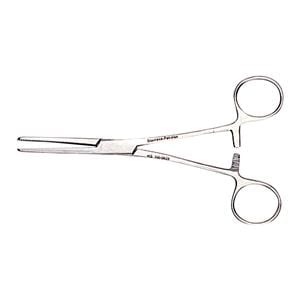 Surgical Hemostat 6.25 in Rochester-Pean Straight Standard Stainless Steel Ea