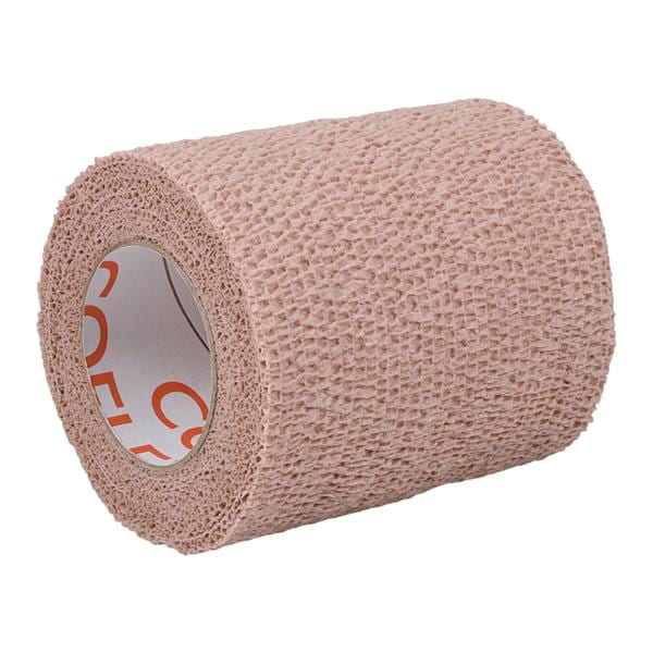 CoFlex Compression Bandage Elastic 3"x5yd Tan Non-Sterile 24/Bx