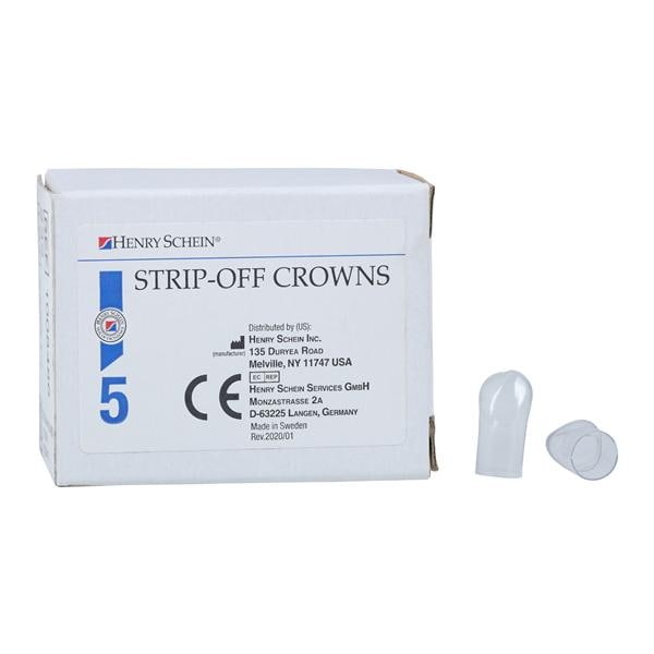 Strip Off Crown Form Size 235 Replacement Crowns Upper Left Cuspid Anterior 5/Bx