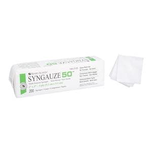 Syngauze 50 Rayon/Polyester Blend Non-Woven Sponge 2x2" 4 Ply Non-Sterile Sq LF