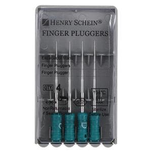 Finger Plugger 25 mm Green 4/Pk