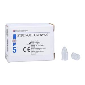 Strip Off Crown Form Size 332 Replacement Crowns Lower Left Anterior 5/Bx