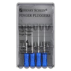 Finger Plugger 21 mm Blue 4/Pk