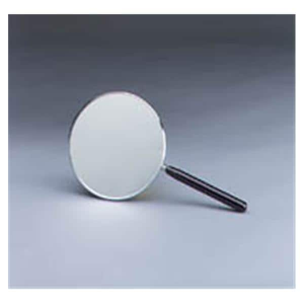 Hand Mirror U C All Metal 4.5 in Glass Ea