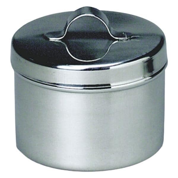 Ointment Jar Stainless Steel Silver 8oz