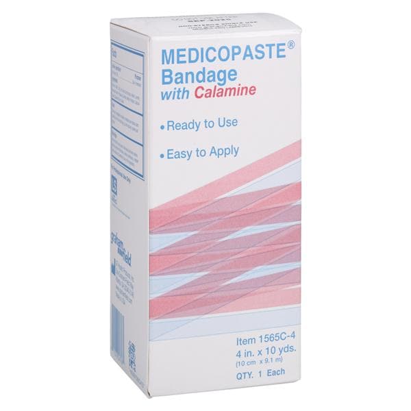 Medicopaste Unna Boot Bandage Calamine 4"x10yd Ea