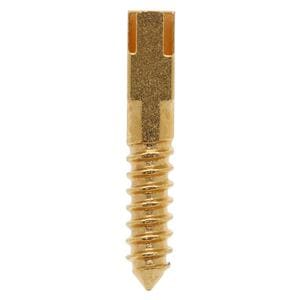 Screw Posts Gold Plated Medium 12/Bx