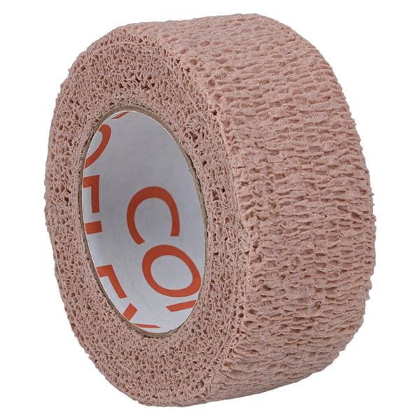 CoFlex Compression Bandage Elastic 1"x5yd Tan Non-Sterile 30/Bx