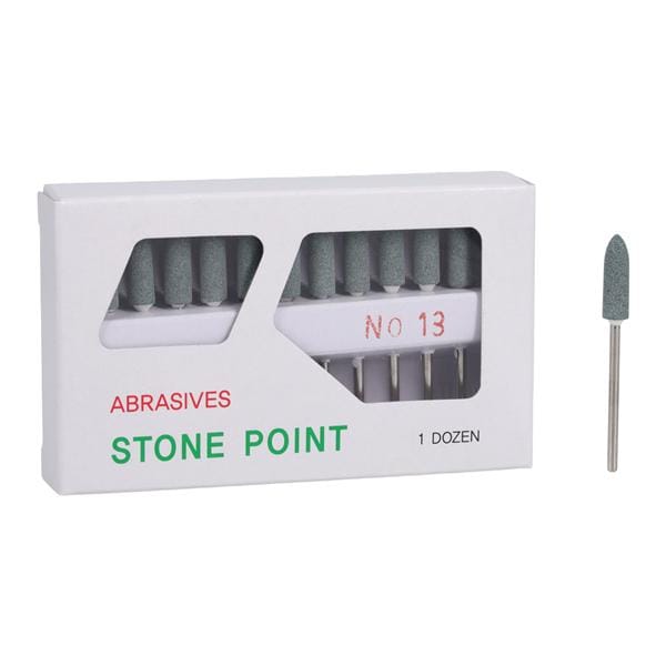 Silicone Carbide Mounted Points Green 12/Bx