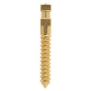 Compo-Post Screw Posts Gold Plated Refill Long L6 12/Bx