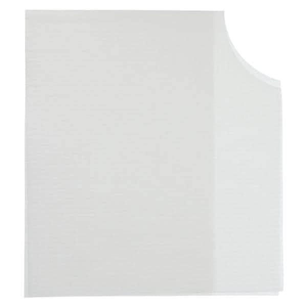 Patient Bib Tissue / Poly 18 in x 22 in White Disposable 400/Ca