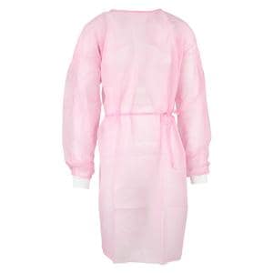 Cover Gown SMS / Polypropylene Large Pink 10/Pk, 5 PK/CA