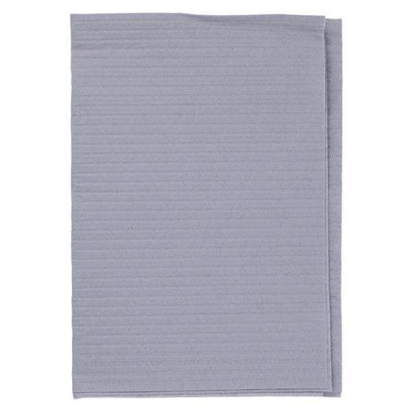 Dri-Gard Plus Patient Towel 3 Ply Tiss/Poly 13 in x 19 in Gry Disposable 500/Ca