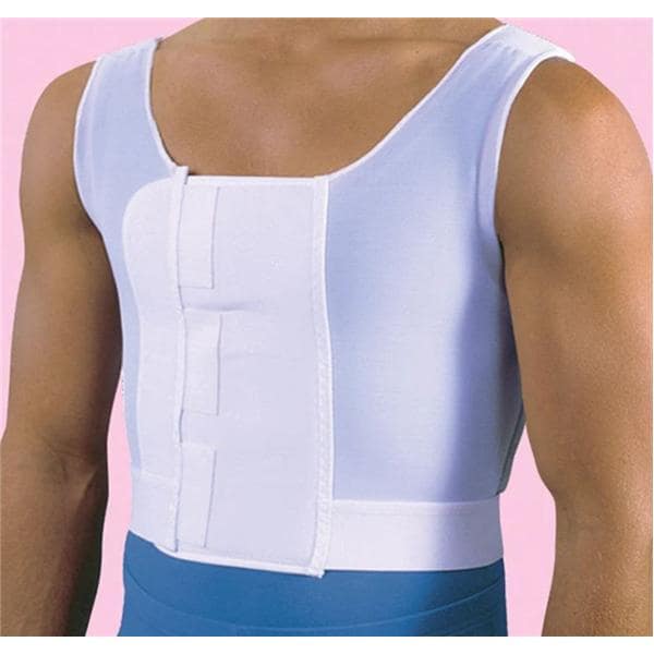 Compression Vest Small Men White