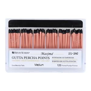 Maxima Hand Rolled Gutta Percha Points 120/Bx