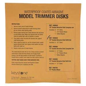 Waterproof Model Trimmer Discs Abrasive Discs Coarse 50 6/Pk