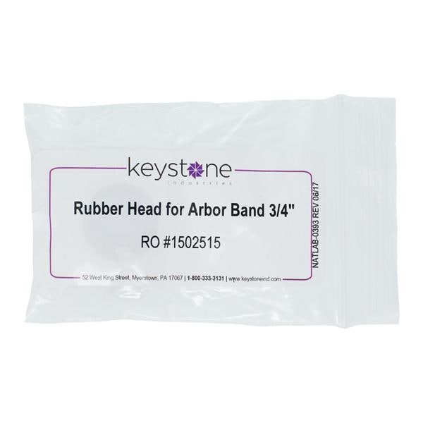 Mandrel Arbor Band Rubber Head Ea