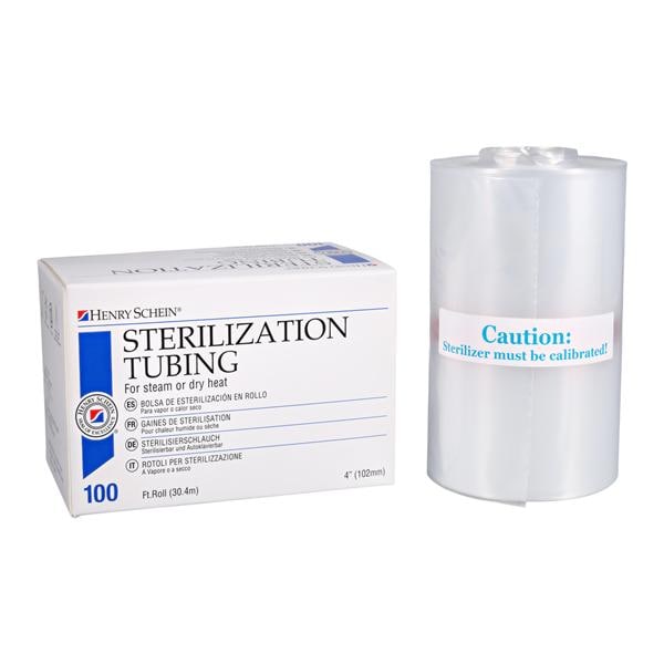 Sterilization Tubing 4 in x 10 in Nylon 100'/Rl