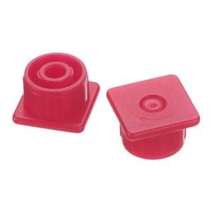 MULTI-AD Syringe Cap Red 500/Ca