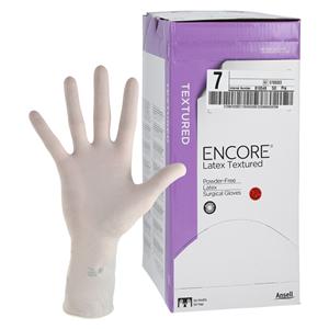 ENCORE Latex Textured Surgical Gloves 7 Standard Natural