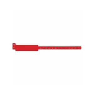 Speedi-Band Write-On Wristband Vinyl Red Adult 500/Bx