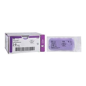 Polysorb Suture 2-0 30" Polyester Braid GS-22 Undyed 36/Ca