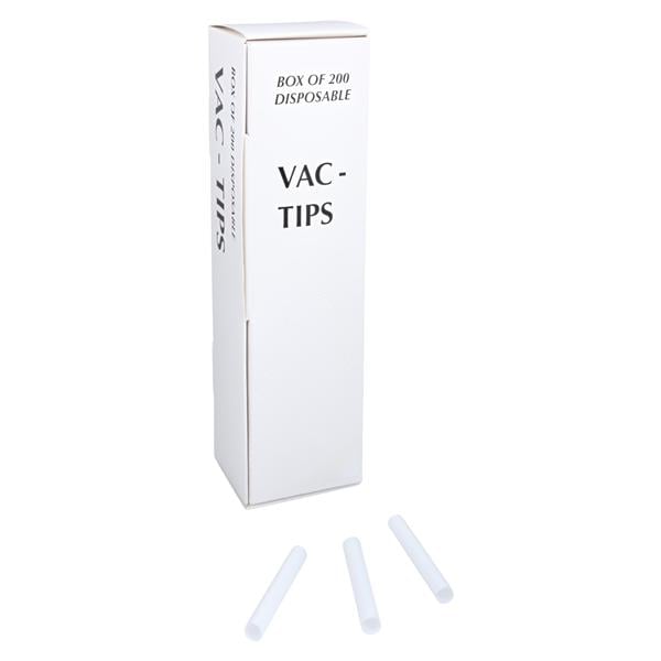 Vac-Tips HVE Tips Nonvented White 200/Bx, 6 BX/CA