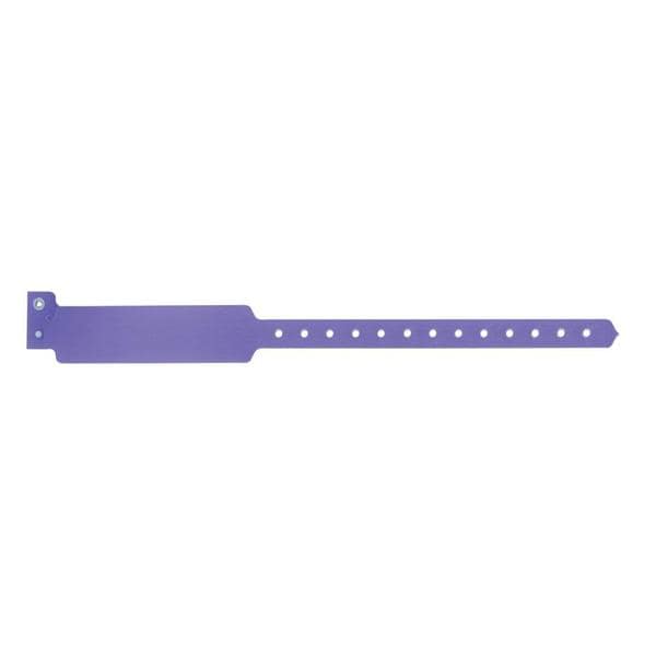 Sentry SuperBand Write-On Wristband Polyester Lavender Adult 500/BX