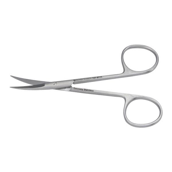 Iris Scissors Curved 4" Stainless Steel Sterile Ea