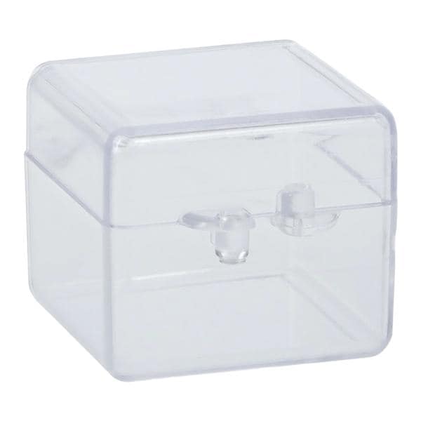 Rigid Box Plastic 1" x 1" x 3/4" 100/Pk