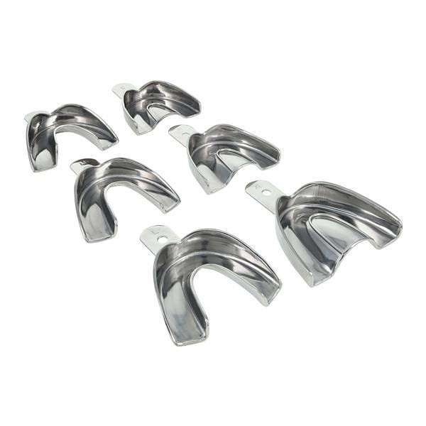 Impression Tray Solid Regular Set 6/Bx