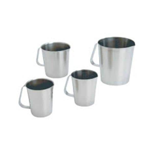 Lab Beaker Stainless Steel 1000mL Ea