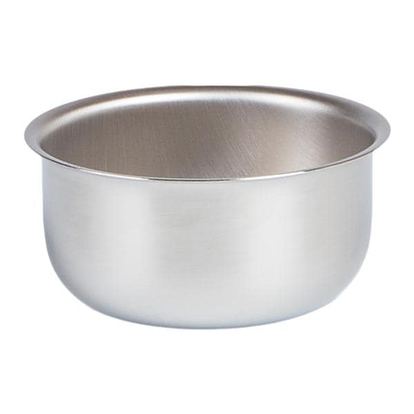 Sponge Basin Round Stainless Steel Silver 3/8qt