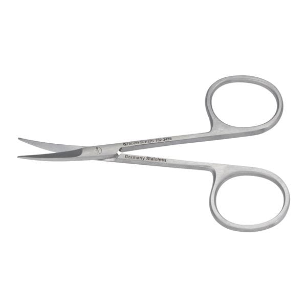 Iris Scissors Curved 3-1/2" Stainless Steel Sterile Ea