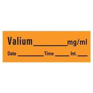 Label Valium Orange Rl Rl