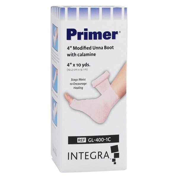 Premier Unna Boot Bandage Zinc Paste/Calamine 4"x10yd White Non-Sterile Ea