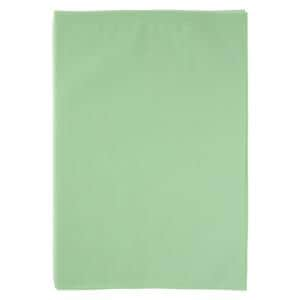 Headrest Cover 10 in x 13 in Tissue / Poly Green Disposable 500/Ca