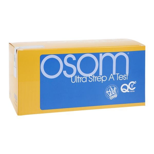 OSOM Ultra Strep A Dipstick Test Kit CLIA Waived 52/Bx