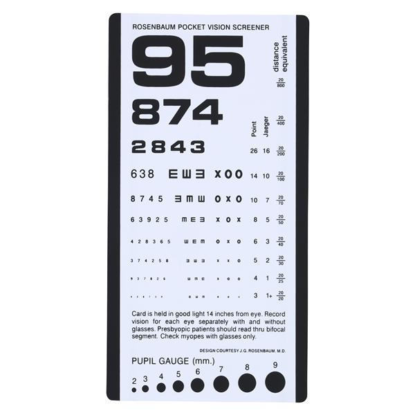 Eye Test Chart Ea