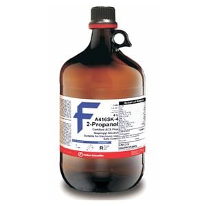 Fisher Chemical 2-Propanol Solvent >/= 99.50% 500mL Glass Bottle Ea