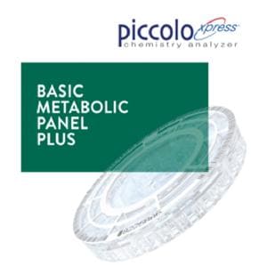 Piccolo Xpress Basic Metabolic Panel Plus Reagent Disc CLIA Waived 10/Bx