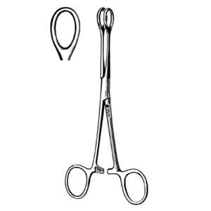 Ballenger Forcep Straight 7" Stainless Steel Ea