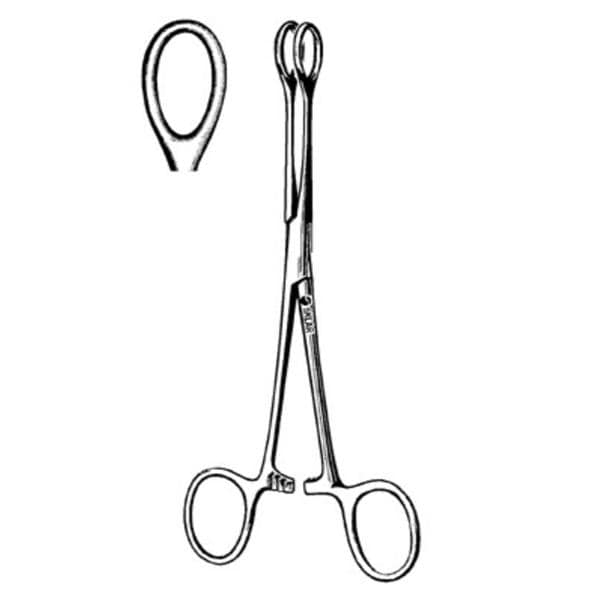 Ballenger Forcep Straight 7" Stainless Steel Ea