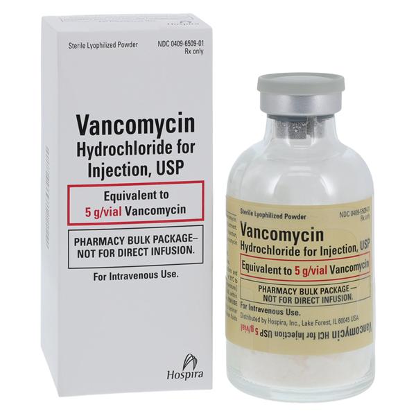 Vancomycin HCl Injection 5gm/vl Powder Pharmacy Bulk Pack Each