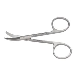 Shortbent Suture Scissors 3-1/2" Stainless Steel Ea